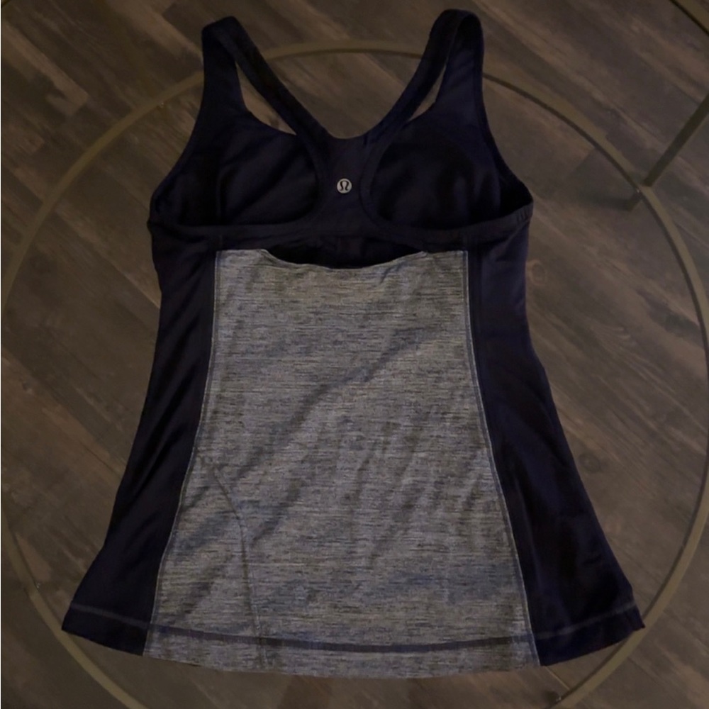 Lululemon Racerback Tank Top (Navy) - Picture 2 of 4